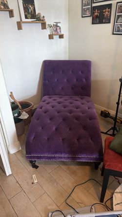Purple Lounge Chair