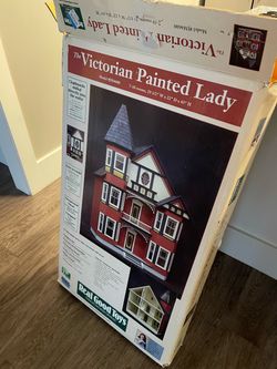 Victorian Painted Lady Dollhouse Kit