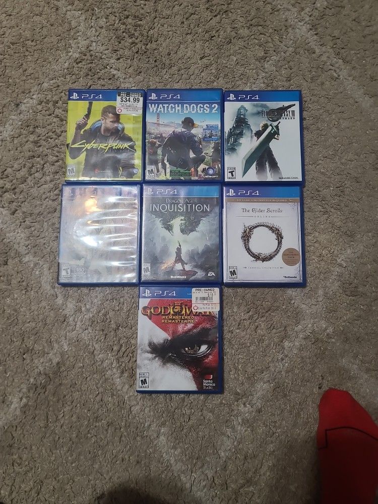 7 Ps4 Games