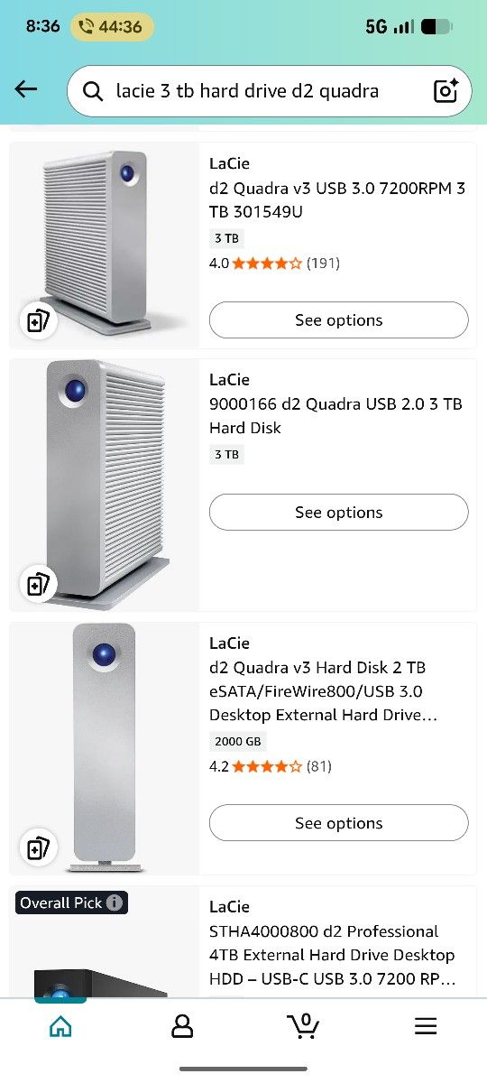 3TB External Hard drive 