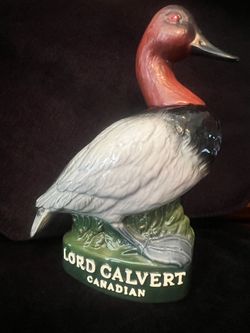 Vintage Lord Calvert Canadian Duck Decanter #3 in Collectable Series