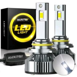 9005 HB3 LED Headlight Bulbs Kit White 6500K 80000LM Super Bright High/Low Beam