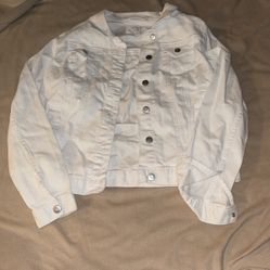 White Jean Jacket 