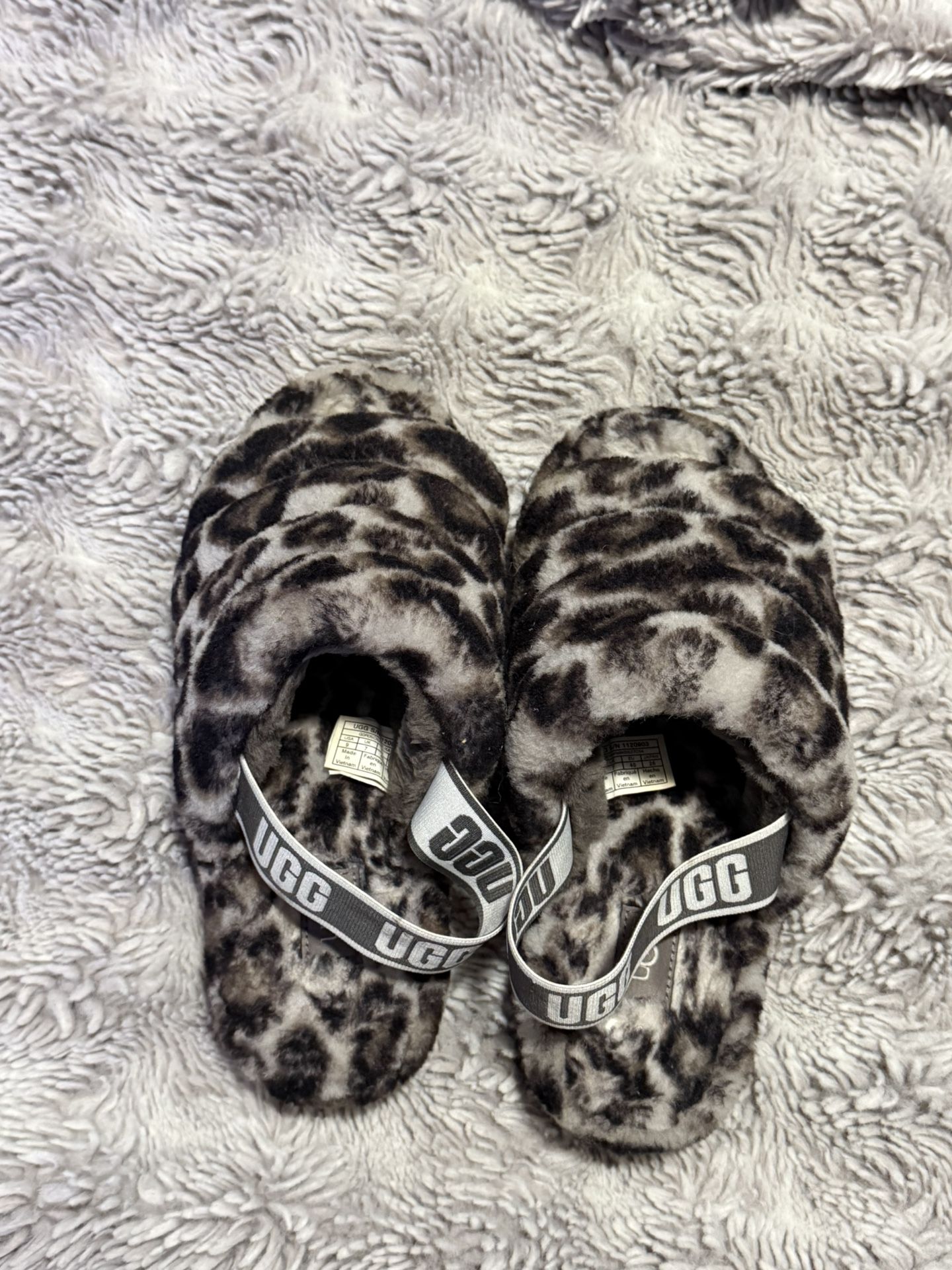 Fluff Yeah cheetah print Ugg Slippers