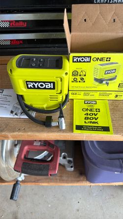 Ryobi 18 V High-Pressure Digital Inflator