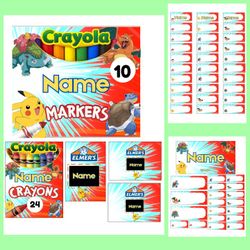 etiquetas escolares/ School Labels