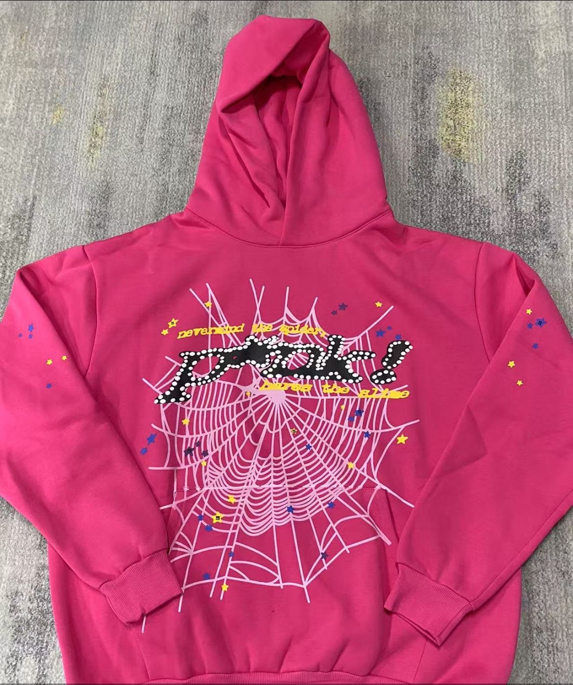 Sp5der P*NK Hoodie