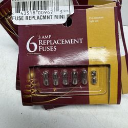 (19) Celebrations 3amp Replacement Fuses For Christmas Lights . $1 A Pack. Must Pickup