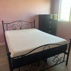 Black 5 drawer dresser