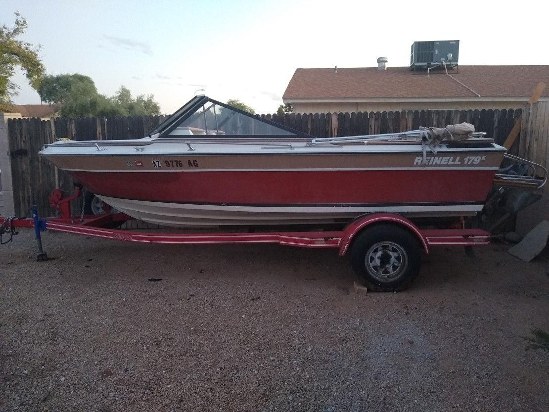 18ft sea ray reinell 179 boat