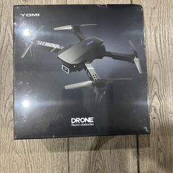 New Black Foldable Yomi Drone Avoid Obstacles SMS 4k HD Camera Ready to Fly