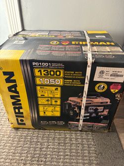 Firman P01001 Portable Generator 1050W