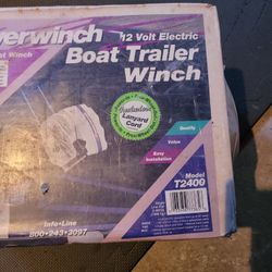 New In Box Powerwinch