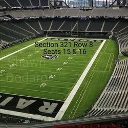 Raiders Season Tickets 2024 Section 321