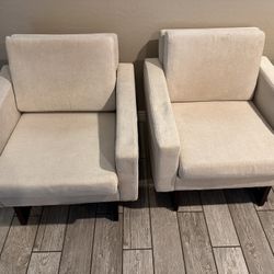 Contemporary Modern Low Profile Chairs