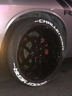 Tires Stickers for any car /// Financing Available