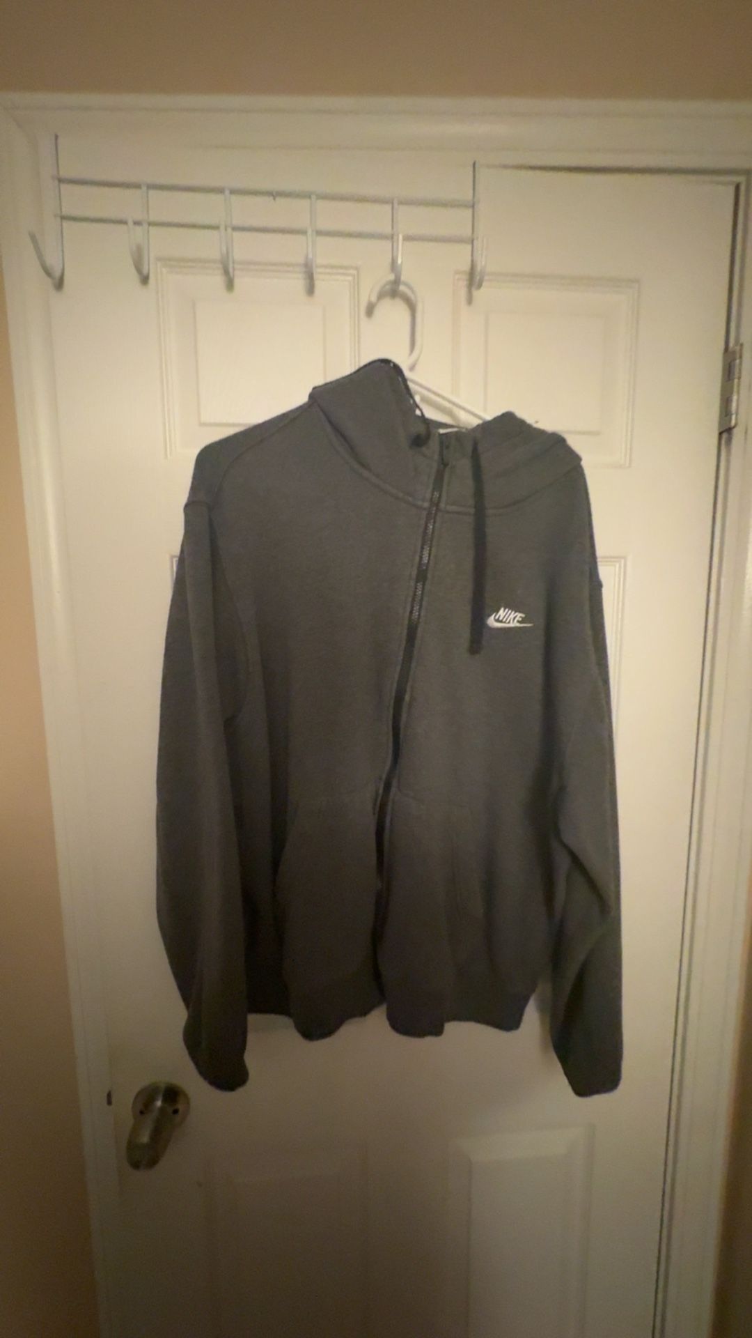 Dark Grey Nike Zip Up