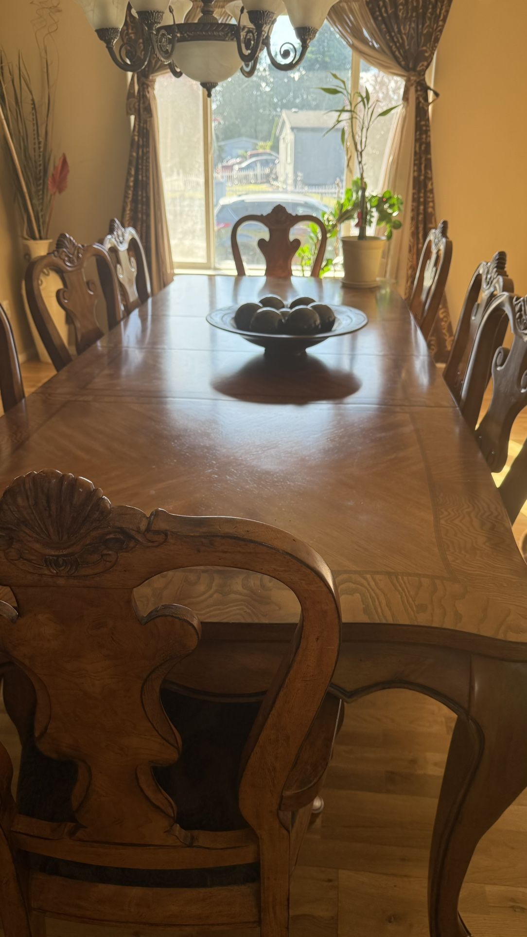 Dining Room Set With A China And A Console Table
