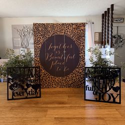 Wall and table  decoration/decoracion