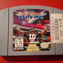 BLITZ! NFL GAME - Nintendo 64