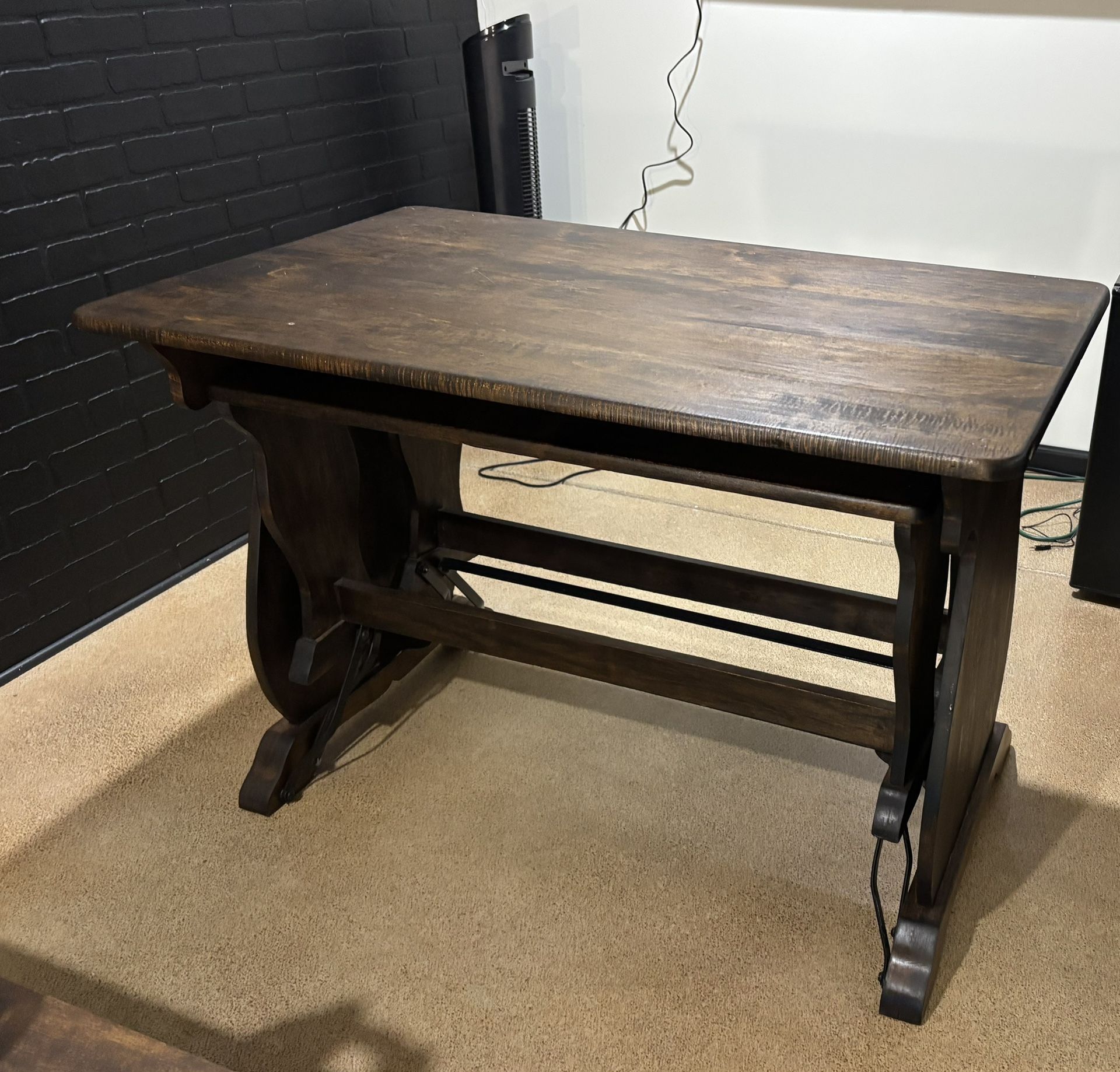 Vintage Table And Benches