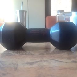 Squishy Dumbbell. Black.