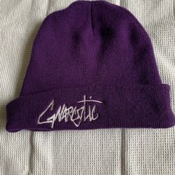 Purple Gnarcotic Hat in excellent condition