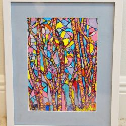 Unique art, print, signed by Kentucky artist Katie Kennedy Milster

