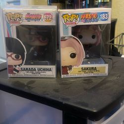 Sakura And Sara’s Uchiha Funko Pops
