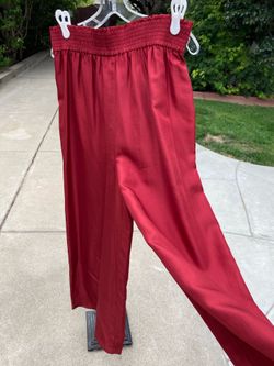Silk Palazzo Pants