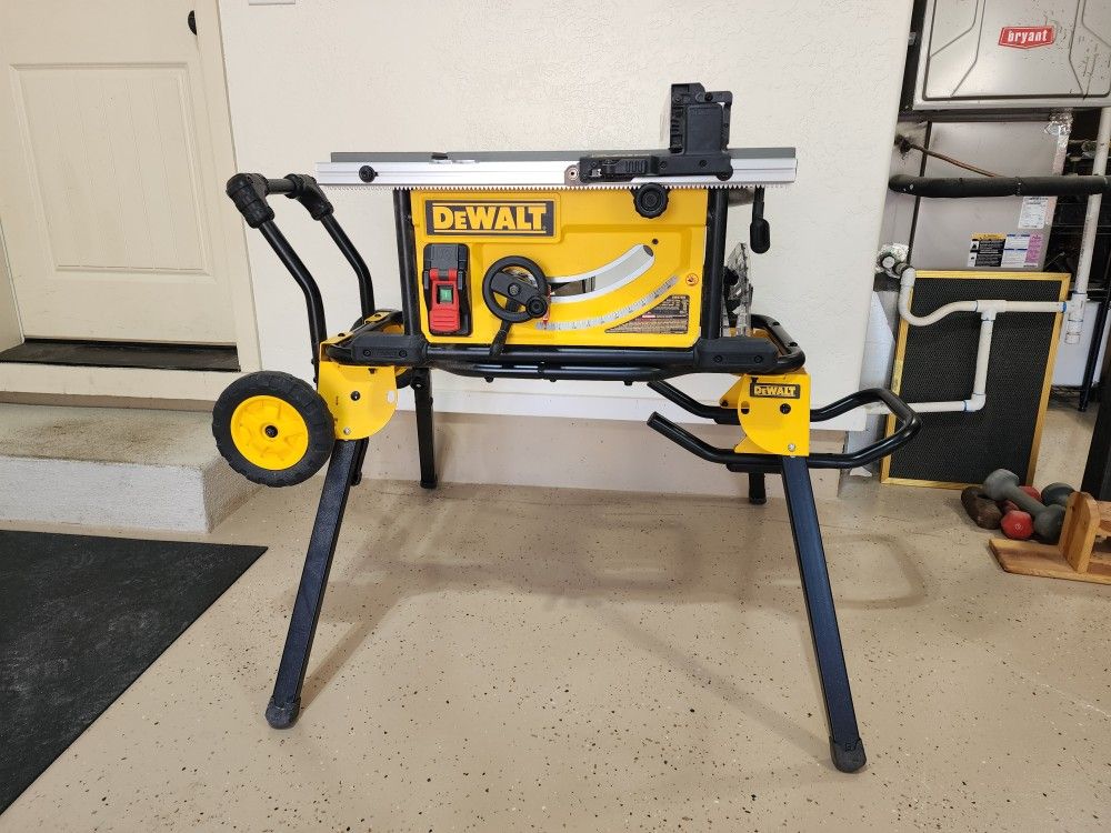 Dewalt 10 In Job Site Table Saw