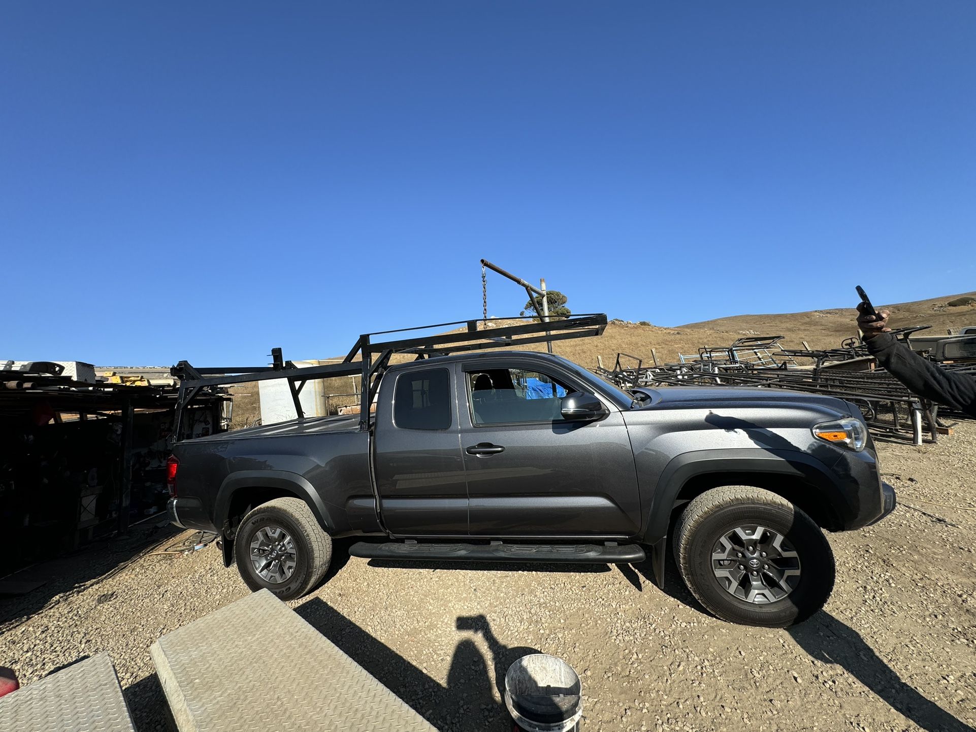 Square Pipe Lumber Rack For Toyota Tacoma 6 Ft Bed King Cab