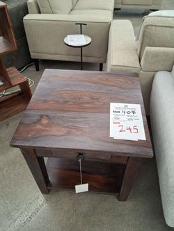 TAHOE MIDNIGHT END TABLE