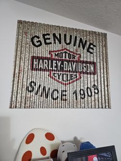 Harley Davidson Metal Sign
