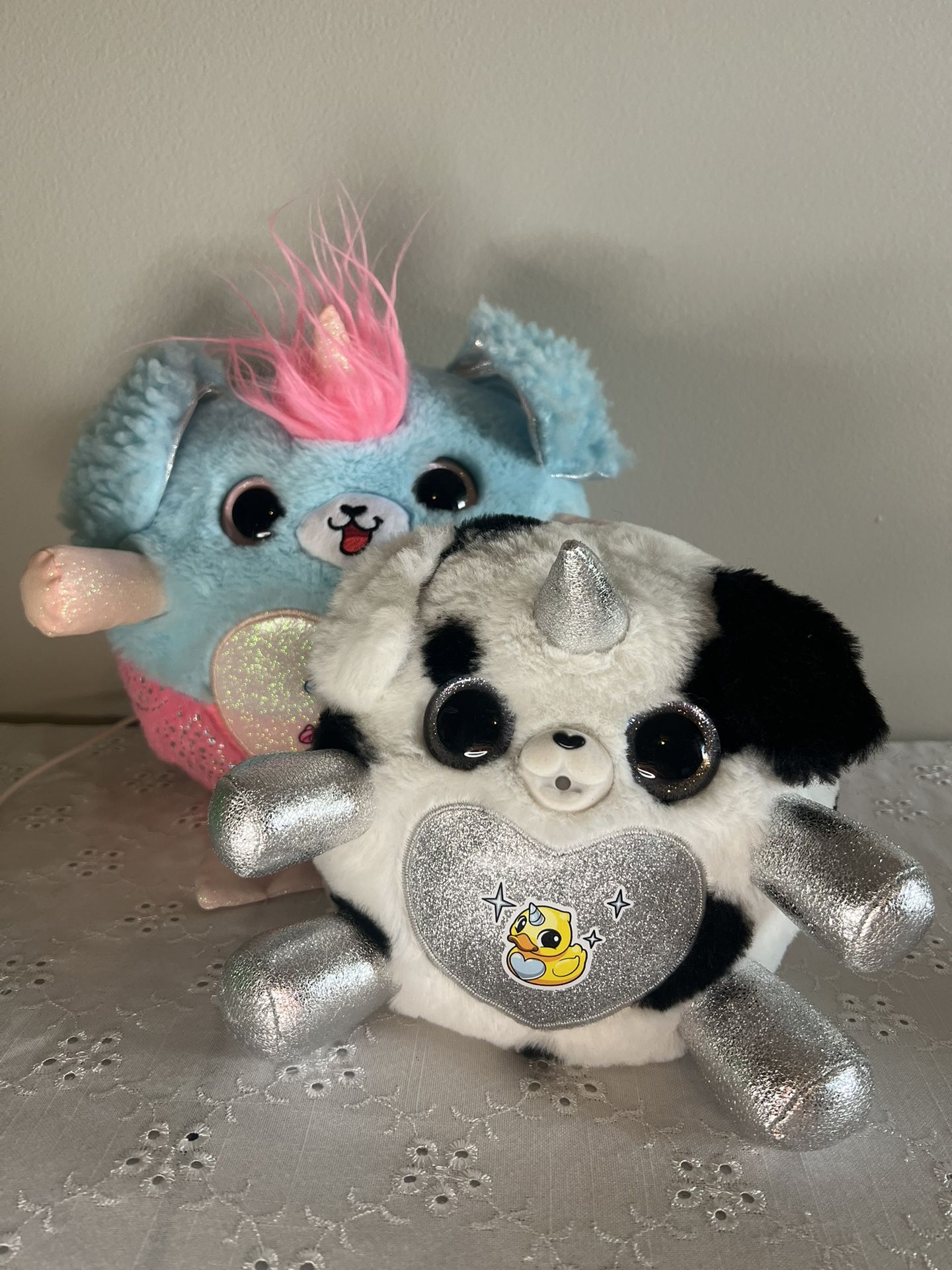 Adorable Unicorn Plush Bundle - Soft, Sparkly, & Clean!