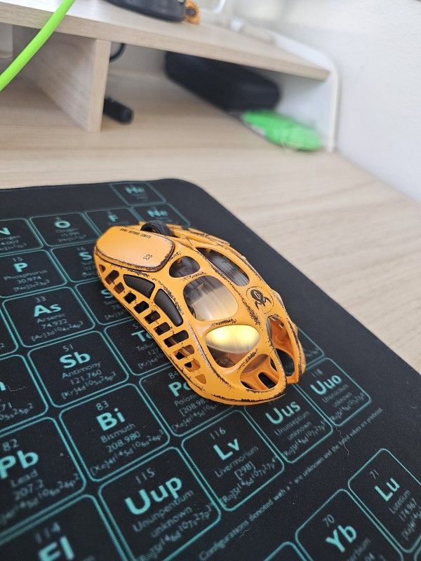 Gravastar X Pro Mouse Battle-Worn Yellow