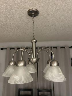 Silver Chandelier
