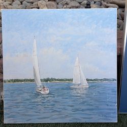 Sailboat artwork - print