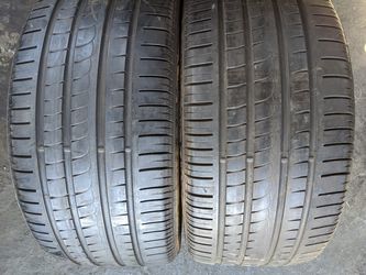 295/35ZR21 (2) Pirelli PZero GOOD CONDITION