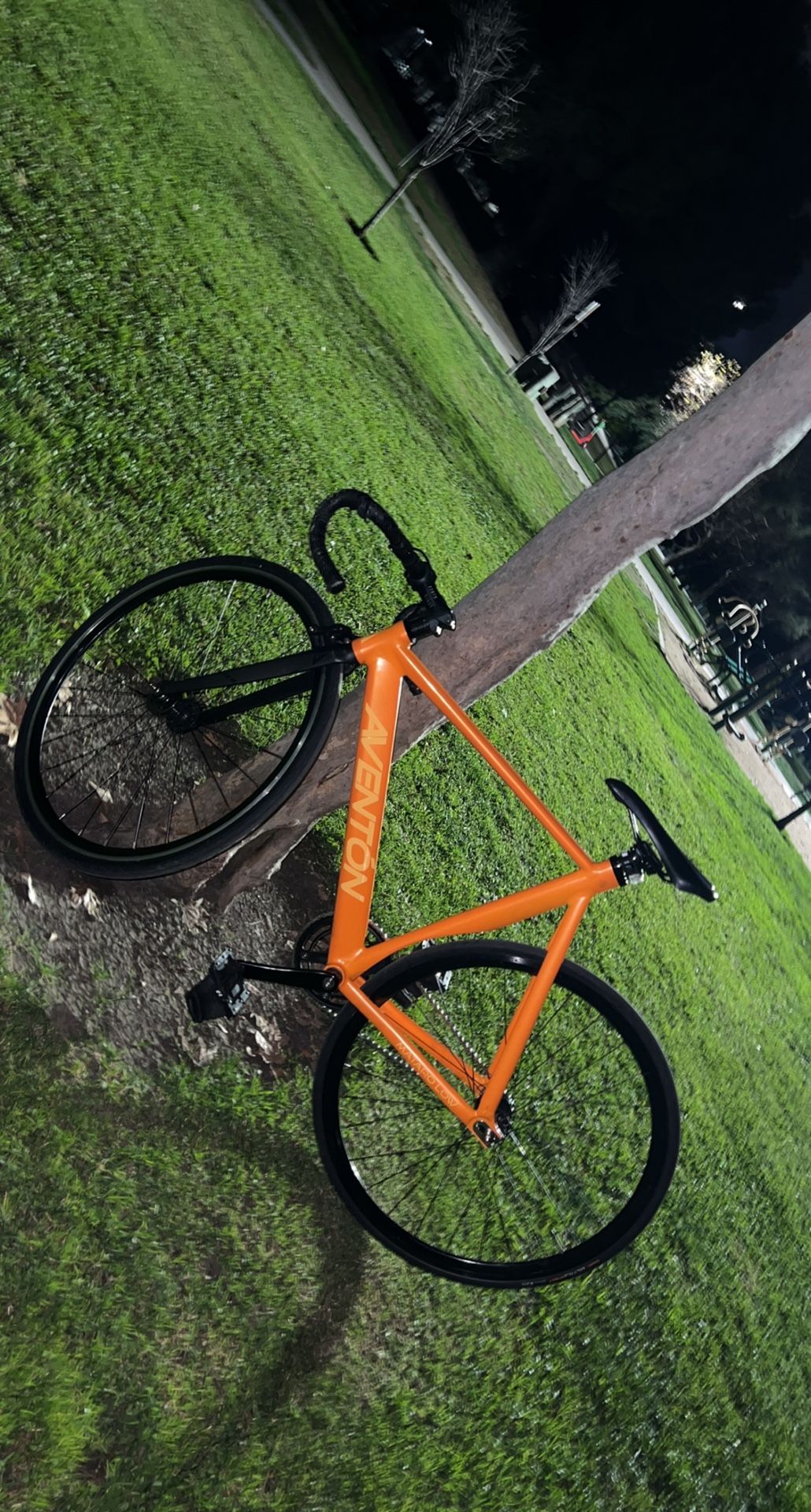 Orange Aventon Track Bike 