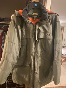 Cabela’s Bass Pro Shops Olive Green Hooded Jacket