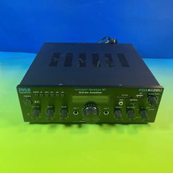 Pyle PDA612BU.5 MP3 Bluetooth Home Amplifier Receiver