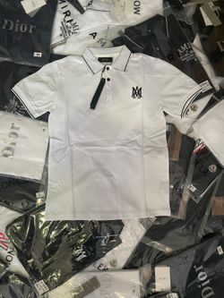 White amiri polo