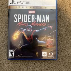 Spider Man Miles Morales Ps 5