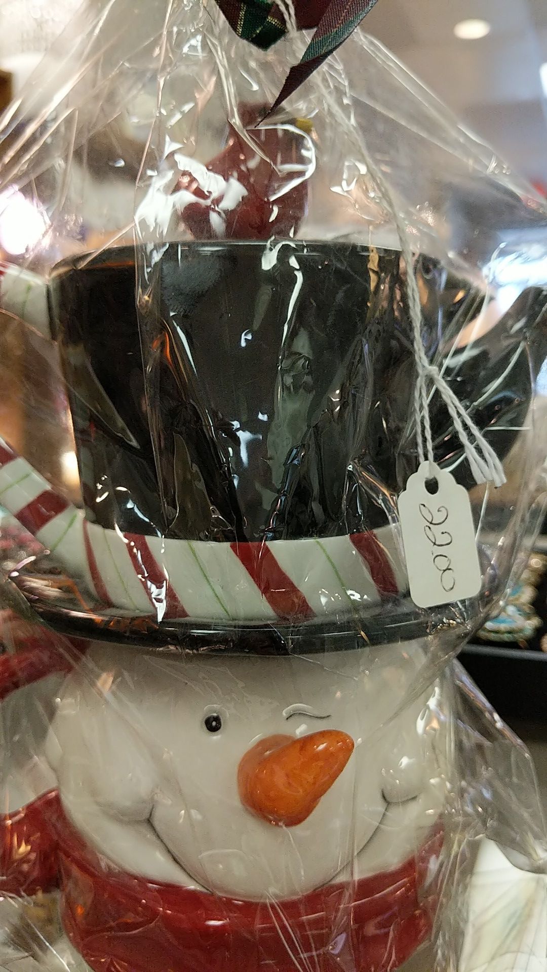 SNOWMAN TEA POT CUP