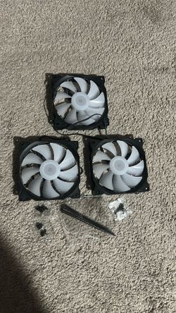 3 PC LED fans
