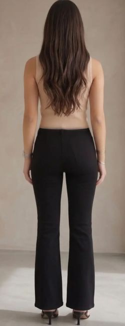 Black bootcut jeans, all sizes