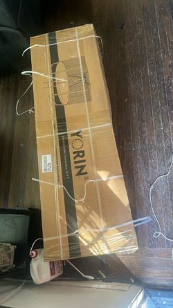 Yorin 10 ft Trampoline with Safety Net, Green, Still in Box
