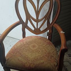 Wooden Accent Chair ..in storage..North Miami..FREE