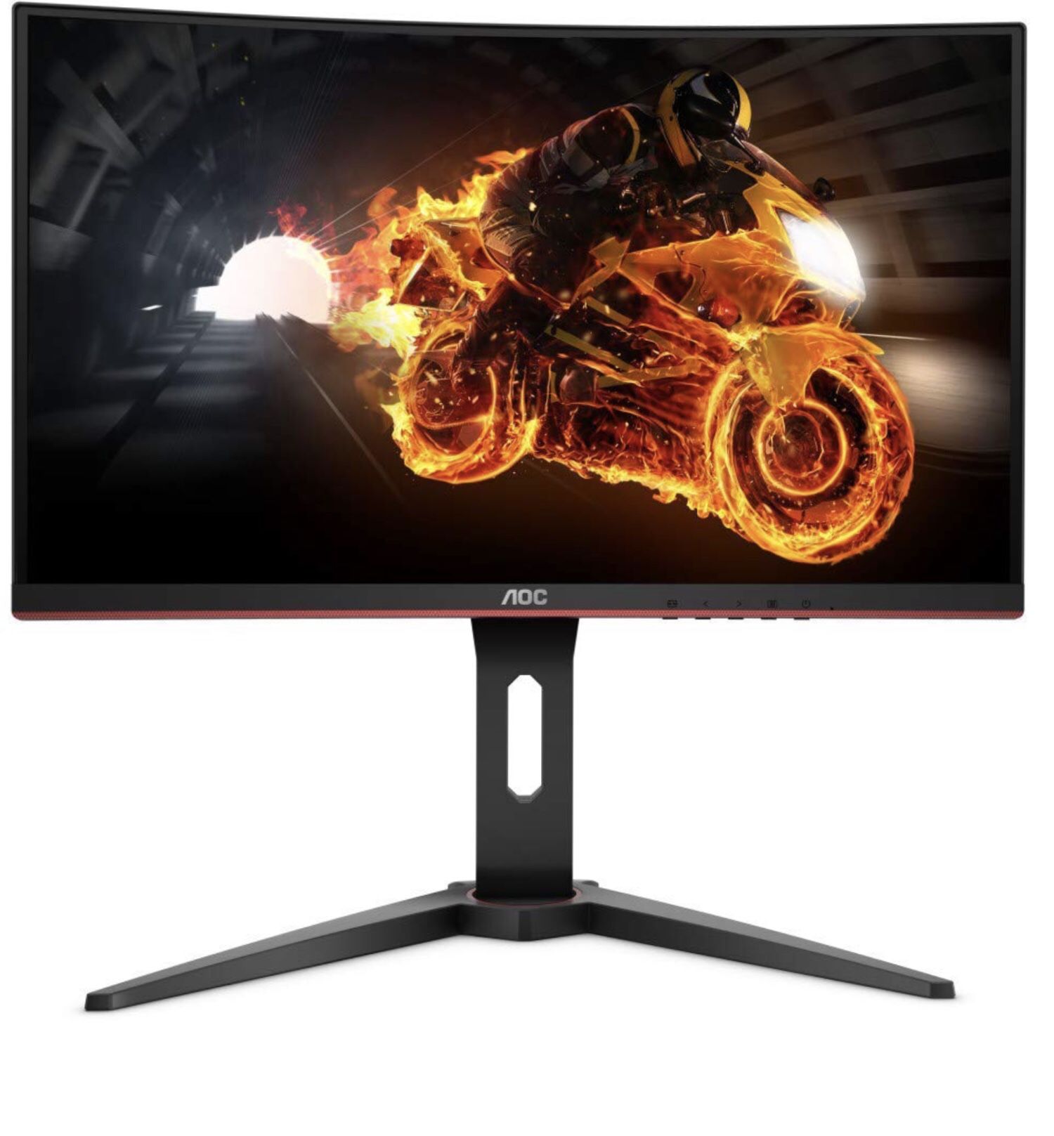 Aoc 24” gaming curved gaming monitor